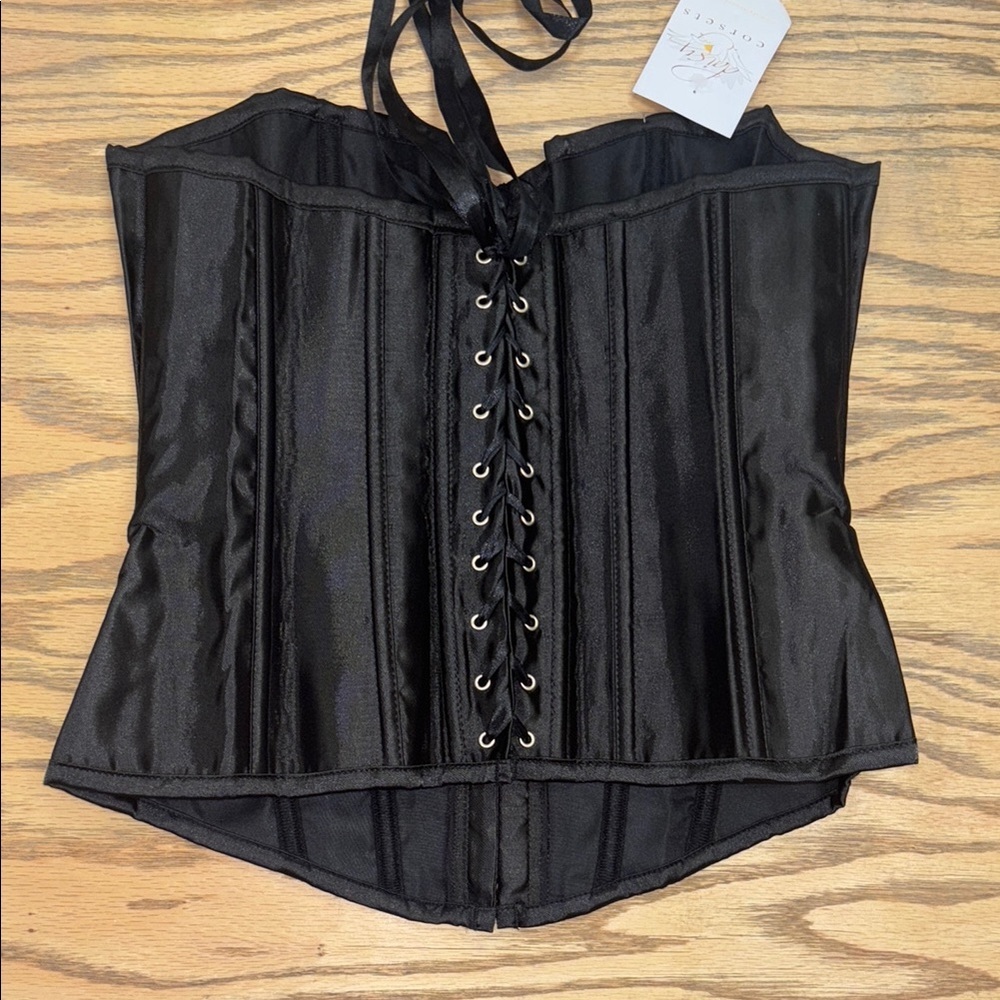 Daisy Corsets Black Lace-Up Corset - Picture 3 of 7